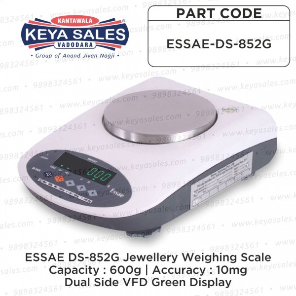 Essae DS-852G Jewellery Weighing Scale