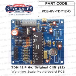 TDM 12.P 6v Original Cliff S2 Weighing Scale Motherboard PCB