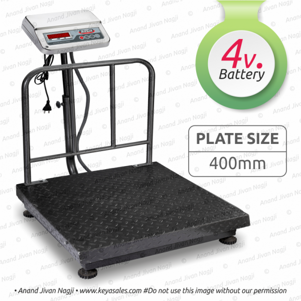 400 x 400mm MS Platform Scale 4v. 400 x 400mm MS Platform Scale 4v.
